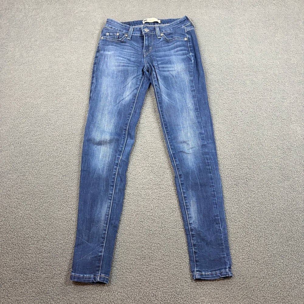 Levi's Jeans Women 25 Blue Legging Skinny Mid Rise Stretch 11997-0094 Denim